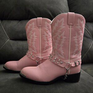 Durango Pink Rhinestone Cowgirl Boots